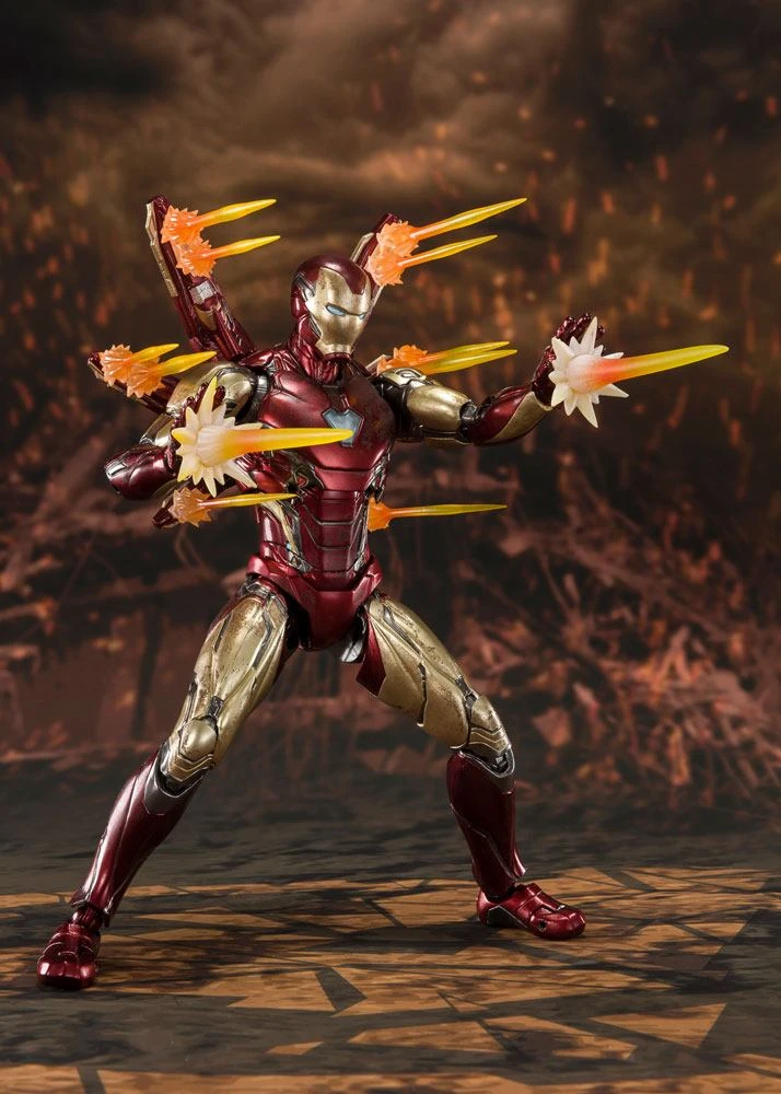 S.H FIGUARTS AVENGERS ENDGAME IRON MAN MK-85 FINAL BATTLE VER. – 16 CM 4 S.H FIGUARTS AVENGERS ENDGAME IRON MAN MK-85 FINAL BATTLE VER. – 16 CM - Image 2