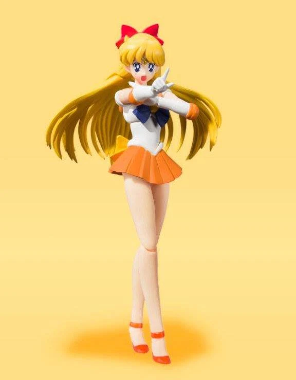 S.H FIGUARTS SAILOR MOON : SAILOR VENUS ANIMATION COLOR – 14 CM 3 S.H FIGUARTS SAILOR MOON : SAILOR VENUS ANIMATION COLOR – 14 CM
