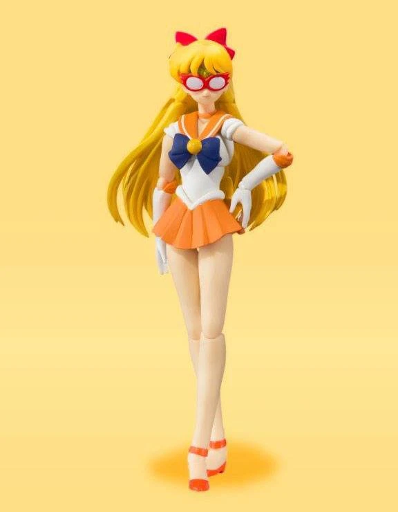 S.H FIGUARTS SAILOR MOON : SAILOR VENUS ANIMATION COLOR – 14 CM 8 S.H FIGUARTS SAILOR MOON : SAILOR VENUS ANIMATION COLOR – 14 CM - Image 6