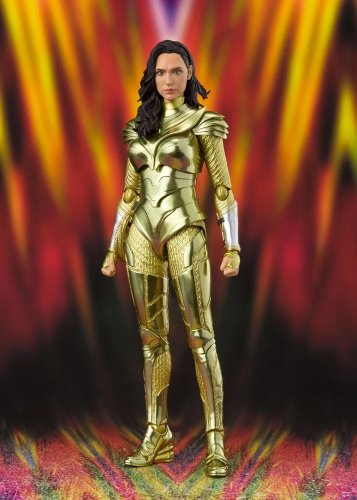 S.H FIGUARTS WONDER WOMAN WW84 GOLDEN ARMOR – 15 CM 4 S.H FIGUARTS WONDER WOMAN WW84 GOLDEN ARMOR – 15 CM - Image 2
