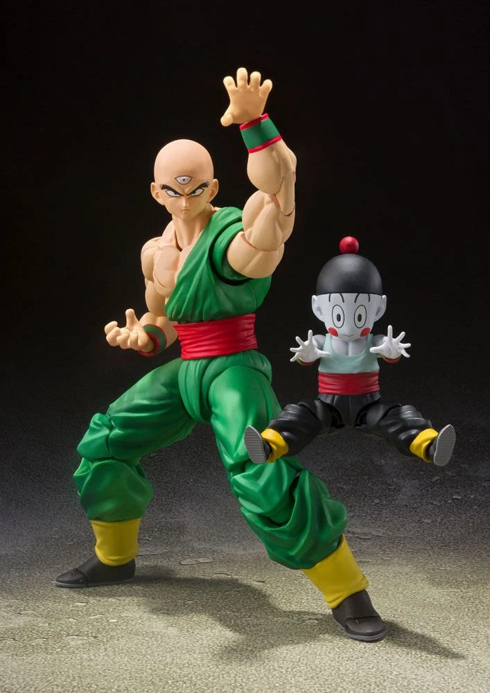 S.H FIGUARTS DRAGON BALL TENSHINHAN & CHAOZ – 16/8 CM 4 S.H FIGUARTS DRAGON BALL TENSHINHAN & CHAOZ – 16/8 CM - Image 2