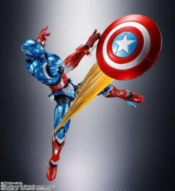 [PRE-ORDER AGOSTO 2022] S.H FIGUARTS TECH-ON AVENGERS CAPTAIN AMERICA – 16 CM -Toy Series Store x btn61894 8 f