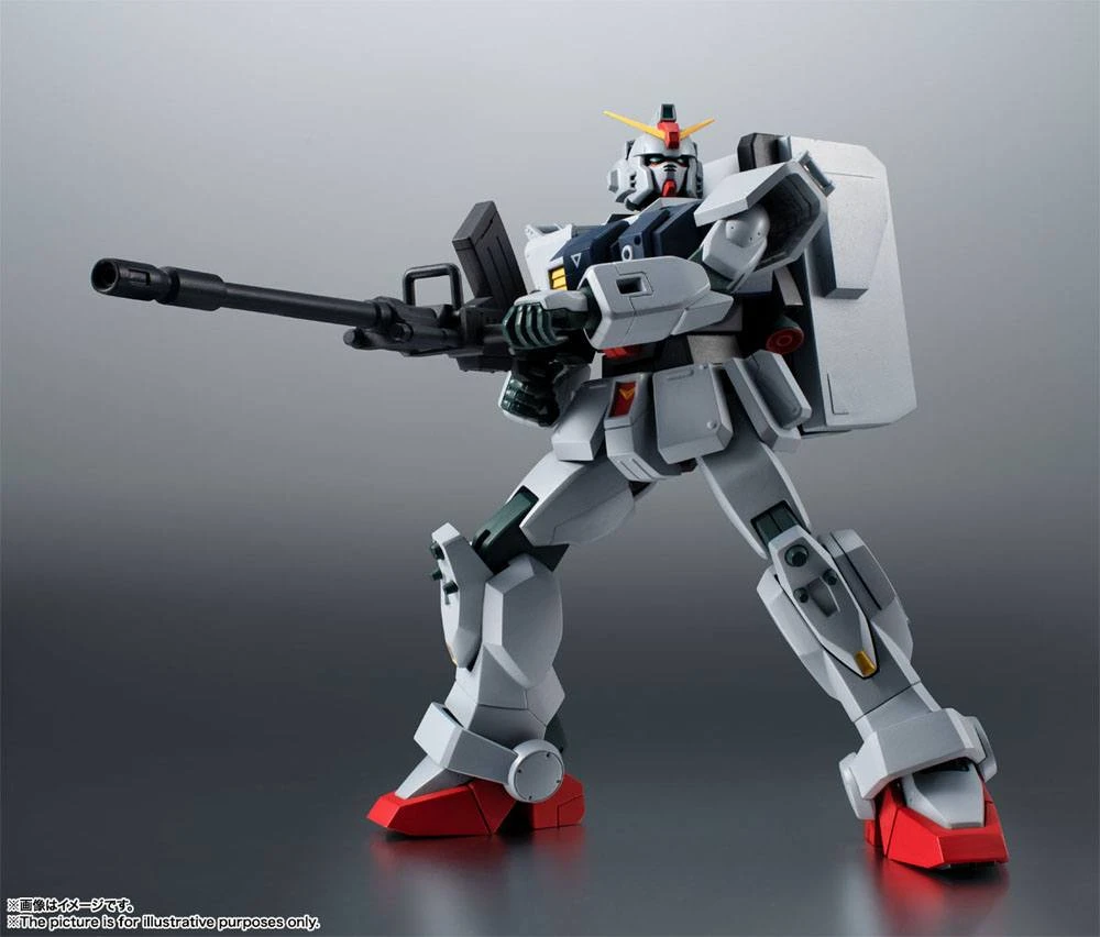 MOBILE SUIT GUNDAM ROBOT SPIRITS RX-79(G) GUNDAM GROUND TYPE VER A.N.I.M.E., BANDAI – 13 CM 9 MOBILE SUIT GUNDAM ROBOT SPIRITS RX-79(G) GUNDAM GROUND TYPE VER A.N.I.M.E., BANDAI – 13 CM - Image 7