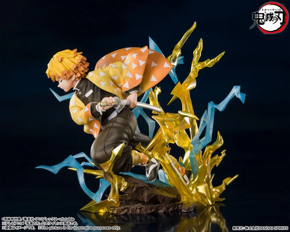 FIGUARTS ZERO KIMETSU NO YAIBA ZENITSU AGATSUMA THUNDERCLAP & FLASH – 15 CM 7 FIGUARTS ZERO KIMETSU NO YAIBA ZENITSU AGATSUMA THUNDERCLAP & FLASH – 15 CM - Image 5