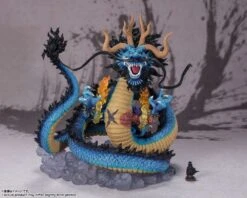 FIGUARTS ZERO ONE PIECE KAIDO KING OF THE BEASTS DRAGON FORM SUPER FIERCE BATTLE STATUE – 30 CM