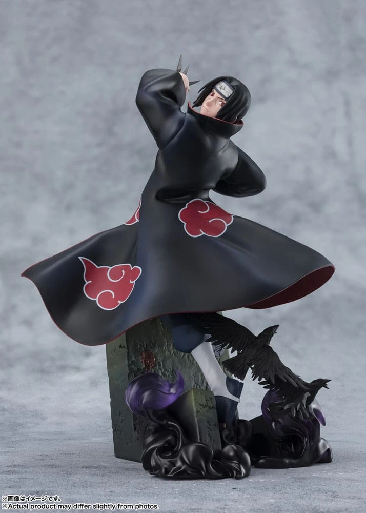 FIGUARTS ZERO NARUTO ITACHI UCHIHA THE LIGHT & DARK OF THE MANGEKYO SHARINGAN VER. EXTRA BATTLE – 24 CM 5 FIGUARTS ZERO NARUTO ITACHI UCHIHA THE LIGHT & DARK OF THE MANGEKYO SHARINGAN VER. EXTRA BATTLE – 24 CM - Image 3