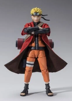S.H FIGUARTS PREMIUM BANDAI NARUTO SHIPPUDEN NARUTO UZUMAKI SAGE MODE SAVIOR OF KONOHA VER. – 15 CM -Toy Series Store x btn66199 9