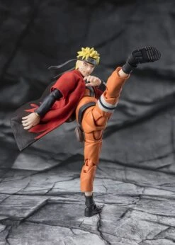S.H FIGUARTS PREMIUM BANDAI NARUTO SHIPPUDEN NARUTO UZUMAKI SAGE MODE SAVIOR OF KONOHA VER. – 15 CM -Toy Series Store x btn66199 9 c