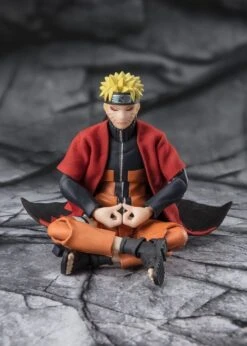 S.H FIGUARTS PREMIUM BANDAI NARUTO SHIPPUDEN NARUTO UZUMAKI SAGE MODE SAVIOR OF KONOHA VER. – 15 CM -Toy Series Store x btn66199 9 g