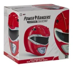 HASBRO POWER RANGERS LIGHTNING COLLECTION 1/1 CASCO RED RANGER -Toy Series Store x hase8163 a