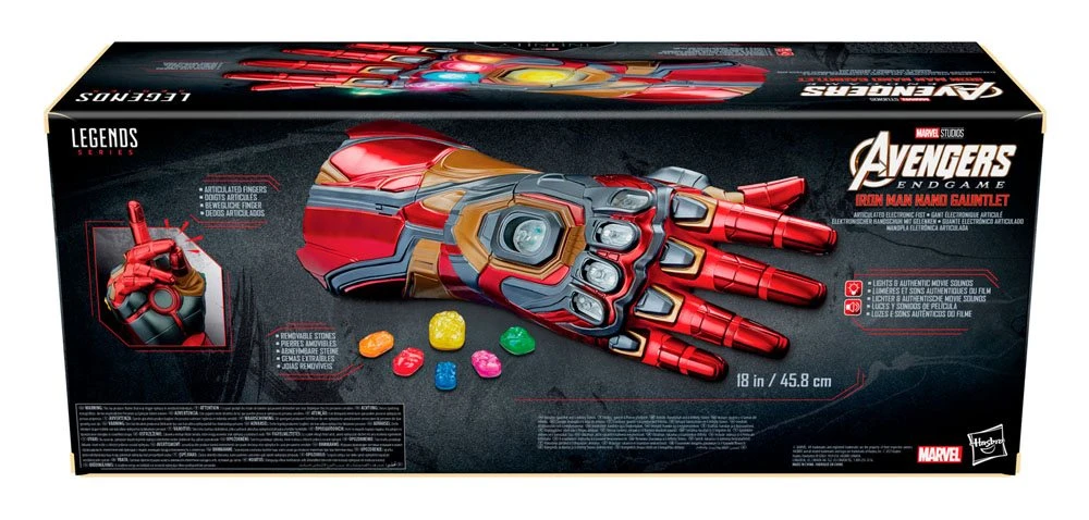 HASBRO 1/1 MARVEL LEGENDS AVENGERS: ENDGAME REPLICA IRON MAN NANO GAUNTLET 7 HASBRO 1/1 MARVEL LEGENDS AVENGERS: ENDGAME REPLICA IRON MAN NANO GAUNTLET - Image 5