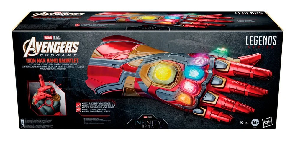 HASBRO 1/1 MARVEL LEGENDS AVENGERS: ENDGAME REPLICA IRON MAN NANO GAUNTLET 5 HASBRO 1/1 MARVEL LEGENDS AVENGERS: ENDGAME REPLICA IRON MAN NANO GAUNTLET - Image 3
