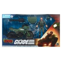 HASBRO G.I JOE CLASSIFIED SERIES COBRA ISLAND ALVIN BREAKER KINNEY & RAM CYCLE – 15 CM -Toy Series Store x hasf0762 h