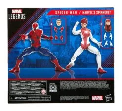 [PRE-ORDER ENERO 2023] HASBRO THE AMAZING SPIDER-MAN MARVEL LEGENDS PACK SPIDER-MAN & MARVEL’S SPINNERET – 15 CM -Toy Series Store x hasf3456 y