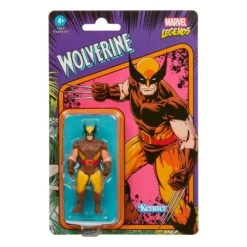 HASBRO MARVEL LEGENDS RETRO COLLECTION WOLVERINE – 10 CM -Toy Series Store x hasf3810 c