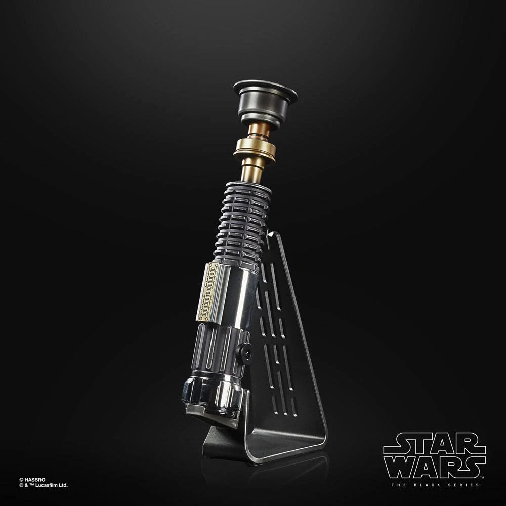 HASBRO 1/1 STAR WARS: OBI-WAN KENOBI BLACK SERIES FORCE FX ELITE LIGHTSABER OBI-WAN KENOBI 3 HASBRO 1/1 STAR WARS: OBI-WAN KENOBI BLACK SERIES FORCE FX ELITE LIGHTSABER OBI-WAN KENOBI