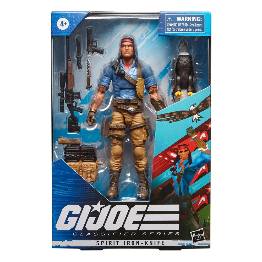 HASBRO G.I JOE CLASSIFIED SERIES SPIRIT IRON-KNIFE – 15 CM 3 HASBRO G.I JOE CLASSIFIED SERIES SPIRIT IRON-KNIFE – 15 CM