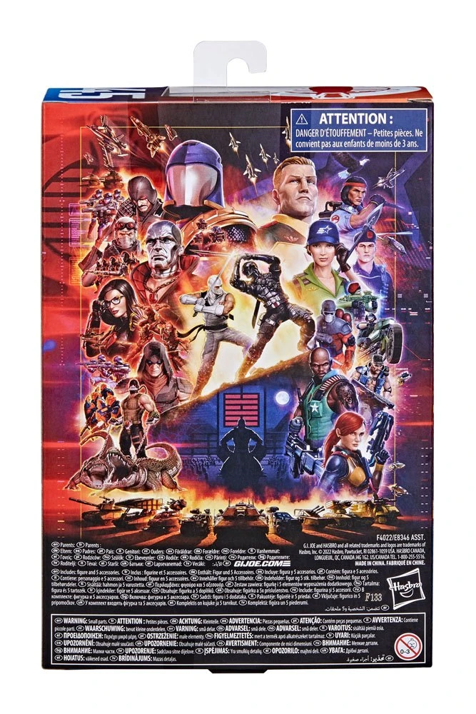 HASBRO G.I. JOE CLASSIFIED SERIES TOMAX PAOLI – 15 CM 6 HASBRO G.I. JOE CLASSIFIED SERIES TOMAX PAOLI – 15 CM - Image 4