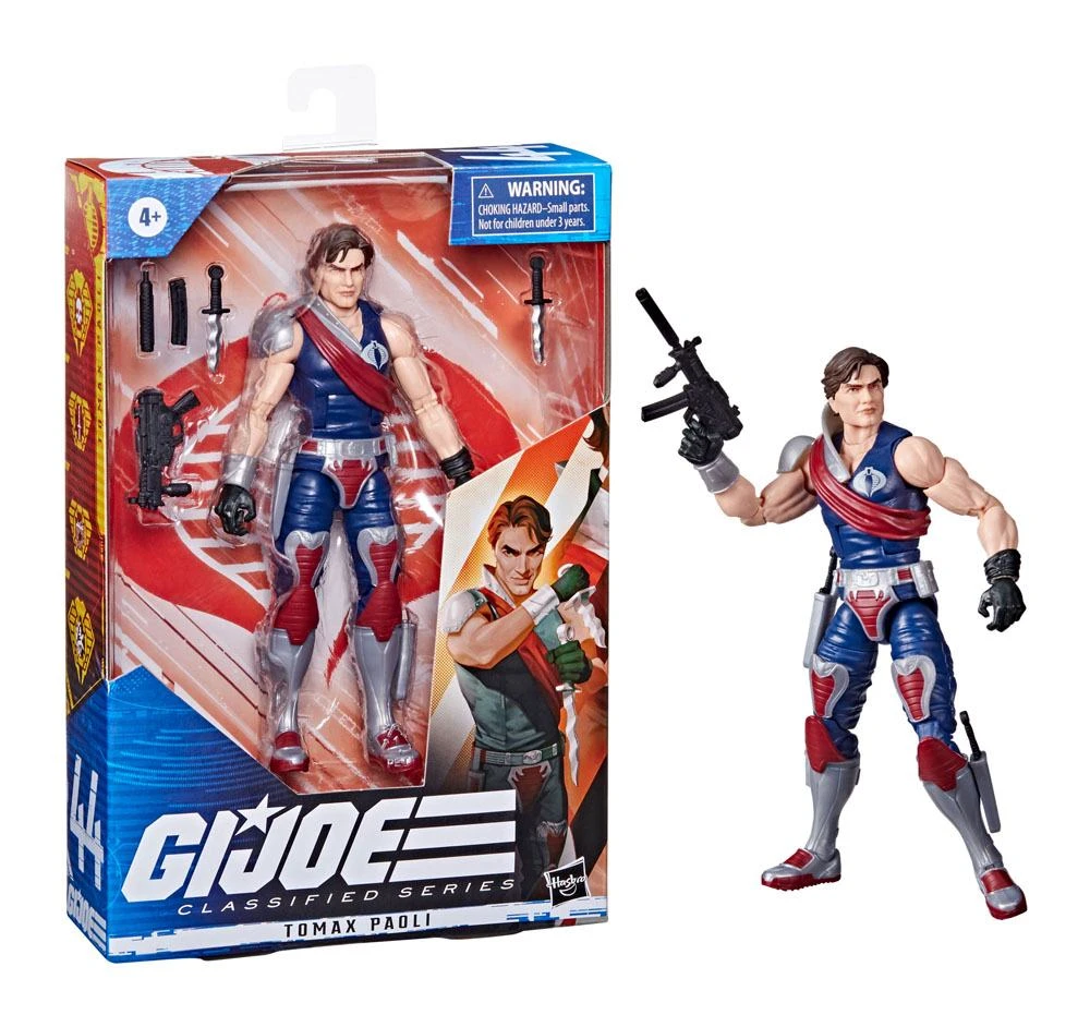 HASBRO G.I. JOE CLASSIFIED SERIES TOMAX PAOLI – 15 CM 3 HASBRO G.I. JOE CLASSIFIED SERIES TOMAX PAOLI – 15 CM