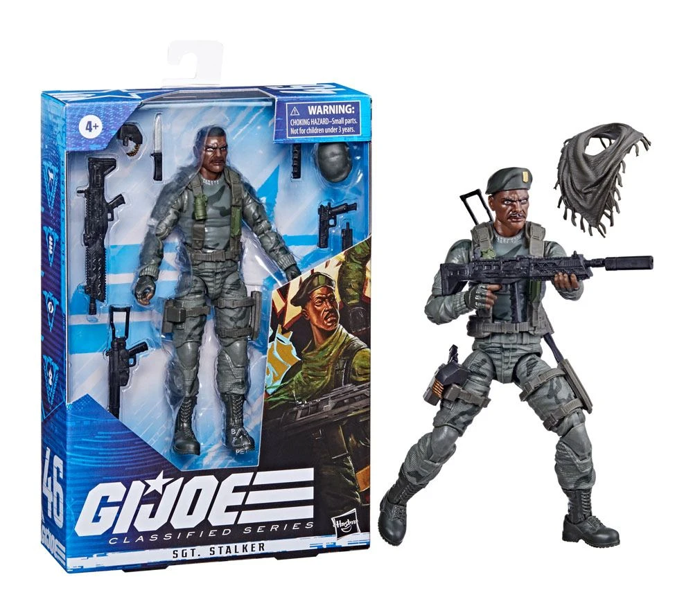 HASBRO G.I. JOE CLASSIFIED SERIES 2023 SGT. STALKER – 15 CM 3 HASBRO G.I. JOE CLASSIFIED SERIES 2023 SGT. STALKER – 15 CM