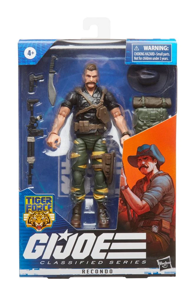 HASBRO G.I. JOE CLASSIFIED SERIES 2023 TIGER FORCE: RECONDO – 15 CM 3 HASBRO G.I. JOE CLASSIFIED SERIES 2023 TIGER FORCE: RECONDO – 15 CM