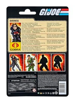 HASBRO G.IJOE CLASSIFIED SERIES RETRO CARD BARONESS – 15 CM -Toy Series Store x hasf4762 f