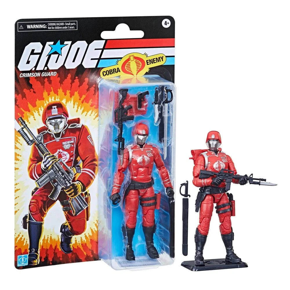 HASBRO G.I.JOE CLASSIFIED SERIES RETRO CARD CRIMSON GUARD – 15 CM 6 HASBRO G.I.JOE CLASSIFIED SERIES RETRO CARD CRIMSON GUARD – 15 CM - Image 4