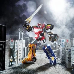 HASBRO 1/144 POWER RANGERS ZORD ASCENSION PROJECT MIGHTY MORPHIN: DINO MEGAZORD – 28 CM -Toy Series Store x hasf4778 b