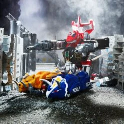 HASBRO 1/144 POWER RANGERS ZORD ASCENSION PROJECT MIGHTY MORPHIN: DINO MEGAZORD – 28 CM -Toy Series Store x hasf4778 e