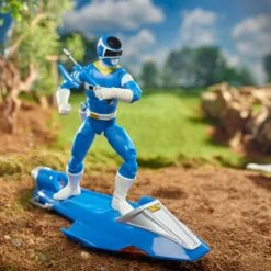 HASBRO POWER RANGERS IN SPACE LIGHTNING COLLECTION BLUE RANGER & GALAXY GLIDER – 15 CM -Toy Series Store x hasf5398 b 1