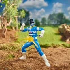 HASBRO POWER RANGERS IN SPACE LIGHTNING COLLECTION BLUE RANGER & GALAXY GLIDER – 15 CM -Toy Series Store x hasf5398 d
