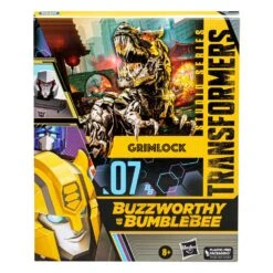 HASBRO TRANSFORMERS: LA ERA DE LA EXTINCION BUZZWORTHY BUMBLEBEE LEADER CLASS 07BB GRIMLOCK – 22 CM -Toy Series Store x hasf7118 d