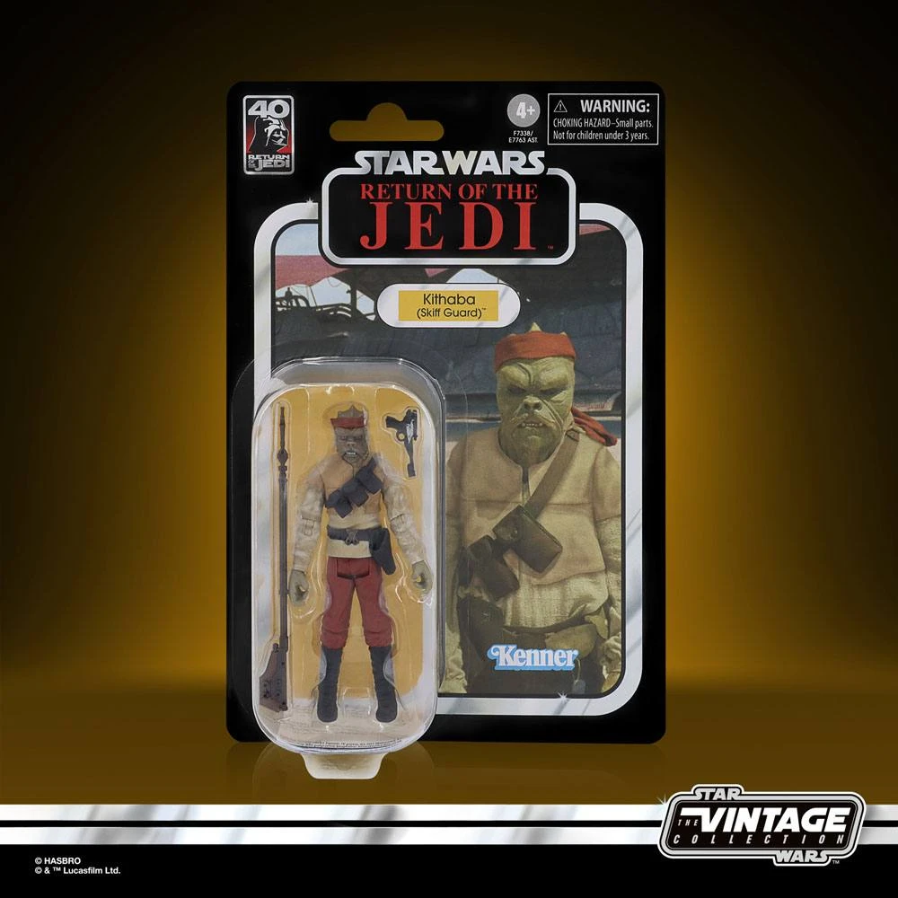 HASBRO STAR WARS EPISODE VI VINTAGE COLLECTION KITHABA (SKIFF GUARD) – 10 CM 3 HASBRO STAR WARS EPISODE VI VINTAGE COLLECTION KITHABA (SKIFF GUARD) – 10 CM