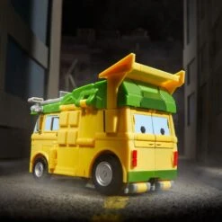 [DISPONIBLE] HASBRO TRANSFORMERS X TEENAGE MUTANT TURTLES PARTY WALLOP – 18 CM -Toy Series Store x hasf9656 u