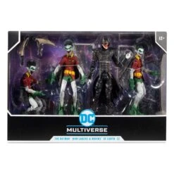 McFARLANE TOYS DC MULTIVERSE COLLECTOR MULTIPACK THE BATMAN WHO LAUGHS WITH THE ROBINS OF EARTH – 18 CM