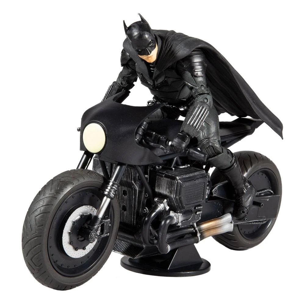 McFARLANE TOYS DC MULTIVERSE PACK THE BATMAN + BATCYCLE (BATMAN MOVIE) – 18CM 4 McFARLANE TOYS DC MULTIVERSE PACK THE BATMAN + BATCYCLE (BATMAN MOVIE) – 18CM - Image 2