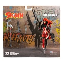 McFARLANE TOYS SPAWN: SHE-SPAWN – 18 CM -Toy Series Store x mcf90163 g