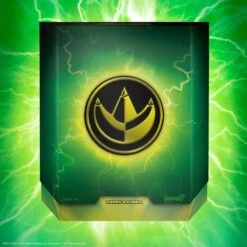 [PRE-ORDER SEPTIEMBRE 2022] SUPER 7 POWER RANGERS GALACTICOS ULTIMATES GREEN RANGER – 18 CM -Toy Series Store x sup7 de powrw01 grg 01 b