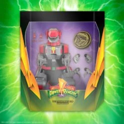 [PRE-ORDER SEPTIEMBRE 2022] SUPER 7 POWER RANGERS GALACTICOS ULTIMATES TYRANNOSAURUS DINOZORD – 20 CM -Toy Series Store x sup7 de powrw01 tyd 01 d