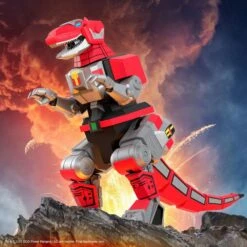[PRE-ORDER SEPTIEMBRE 2022] SUPER 7 POWER RANGERS GALACTICOS ULTIMATES TYRANNOSAURUS DINOZORD – 20 CM -Toy Series Store x sup7 de powrw01 tyd 01 f