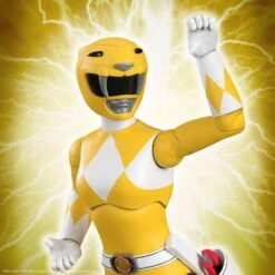 [PRE-ORDER SEPTIEMBRE 2022] SUPER 7 POWER RANGERS GALACTICOS ULTIMATES YELLOW RANGER – 18 CM -Toy Series Store x sup7 de powrw01 yrg 01 f