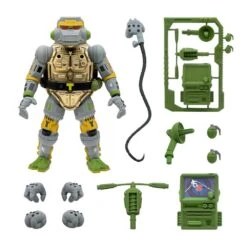[PRE-ORDER MAYO 2021] SUPER 7 TORTUGAS NINJA MUTANTES ULTIMATES METALHEAD – 18 CM