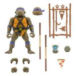 [PRE-ORDER MAYO 2021] SUPER 7 TORTUGAS NINJA ULTIMATES DONATELLO – 18 CM