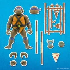 [PRE-ORDER MAYO 2021] SUPER 7 TORTUGAS NINJA ULTIMATES DONATELLO – 18 CM -Toy Series Store x sup7 de tmntw04 don 01 b