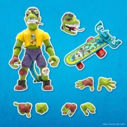 [PRE-ORDER MAYO 2021] SUPER 7 TORTUGAS NINJA ULTIMATES MONDO GECKO – 18 CM -Toy Series Store x sup7 de tmntw04 mgk 01 b