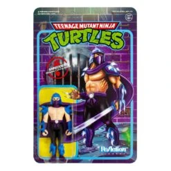 SUPER 7 TORTUGAS NINJA REACTION SHREDDER – 10 CM