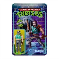 SUPER 7 TORTUGAS NINJA REACTION DAMAGED CASEY JONES – 10 CM